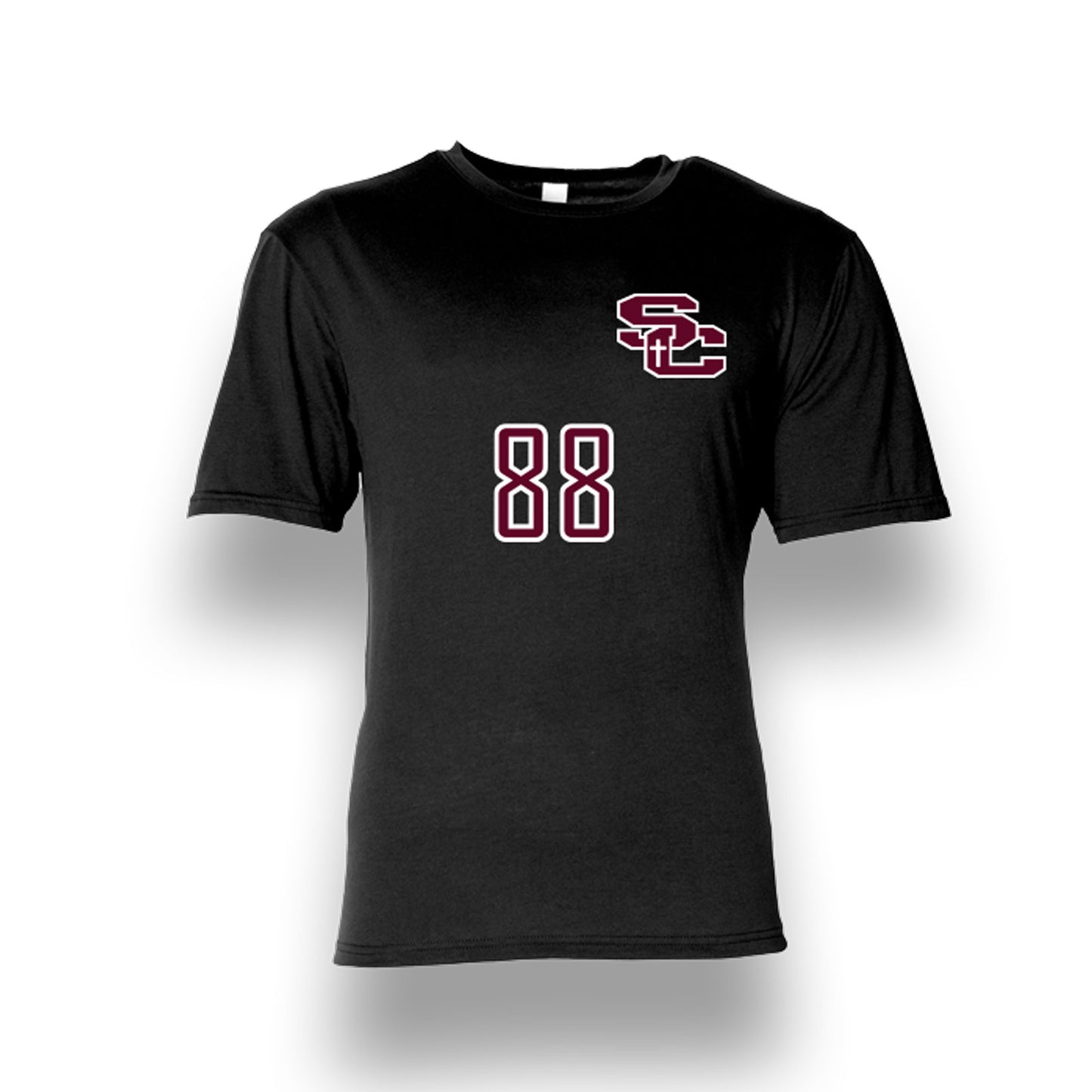 CREW NECK SS JERSEY SCVB JV BLACK