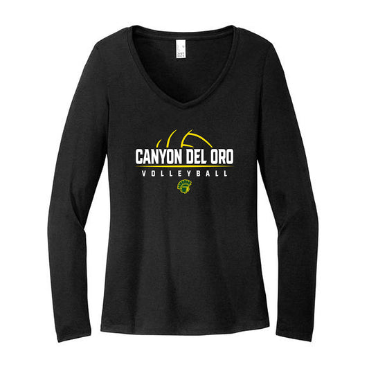 CDO HS VOLLEYBALL LS TRI BLEND TEE WOMENS
