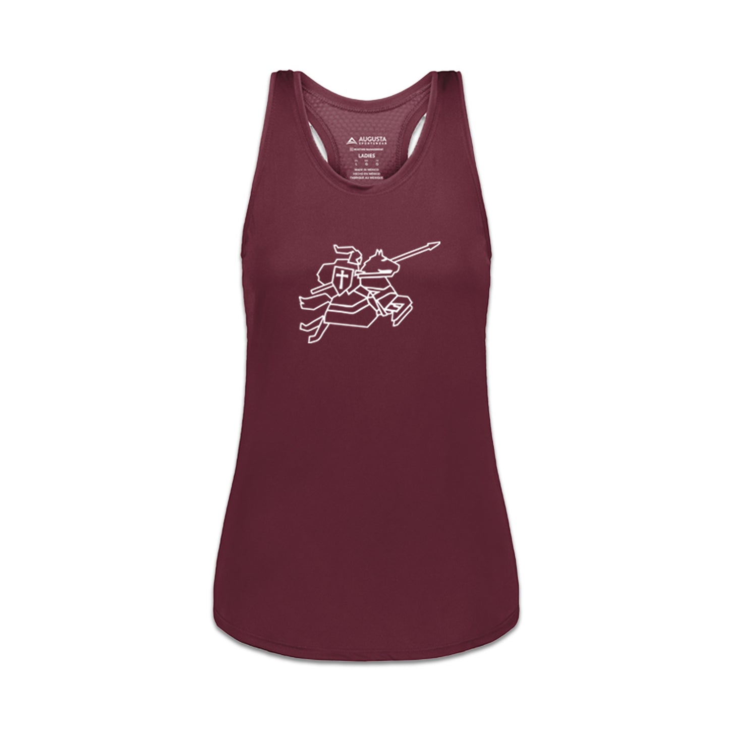 WOMENS RACERBACK TANK SCGT MAROON