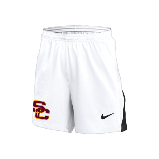 NIKE WOMENS WOVEN GAME SHORT SCLAX WHITE